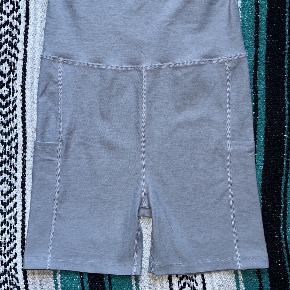 Beyond Yoga *NWT* Women's Spacedye Get Up & Go Pocket Biker Jumpsuit - Picture 5 of 12